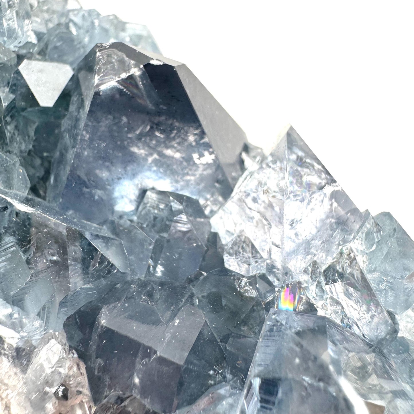 Celestite | natural blue crystal, mineral specimen from Madagascar
