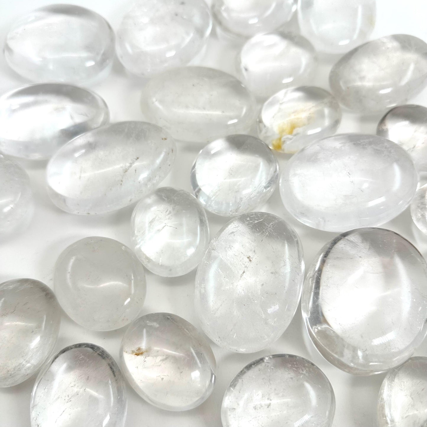 Madagascar Quartz palm stone, quartz palmstone, polished quartz, quartz crystal