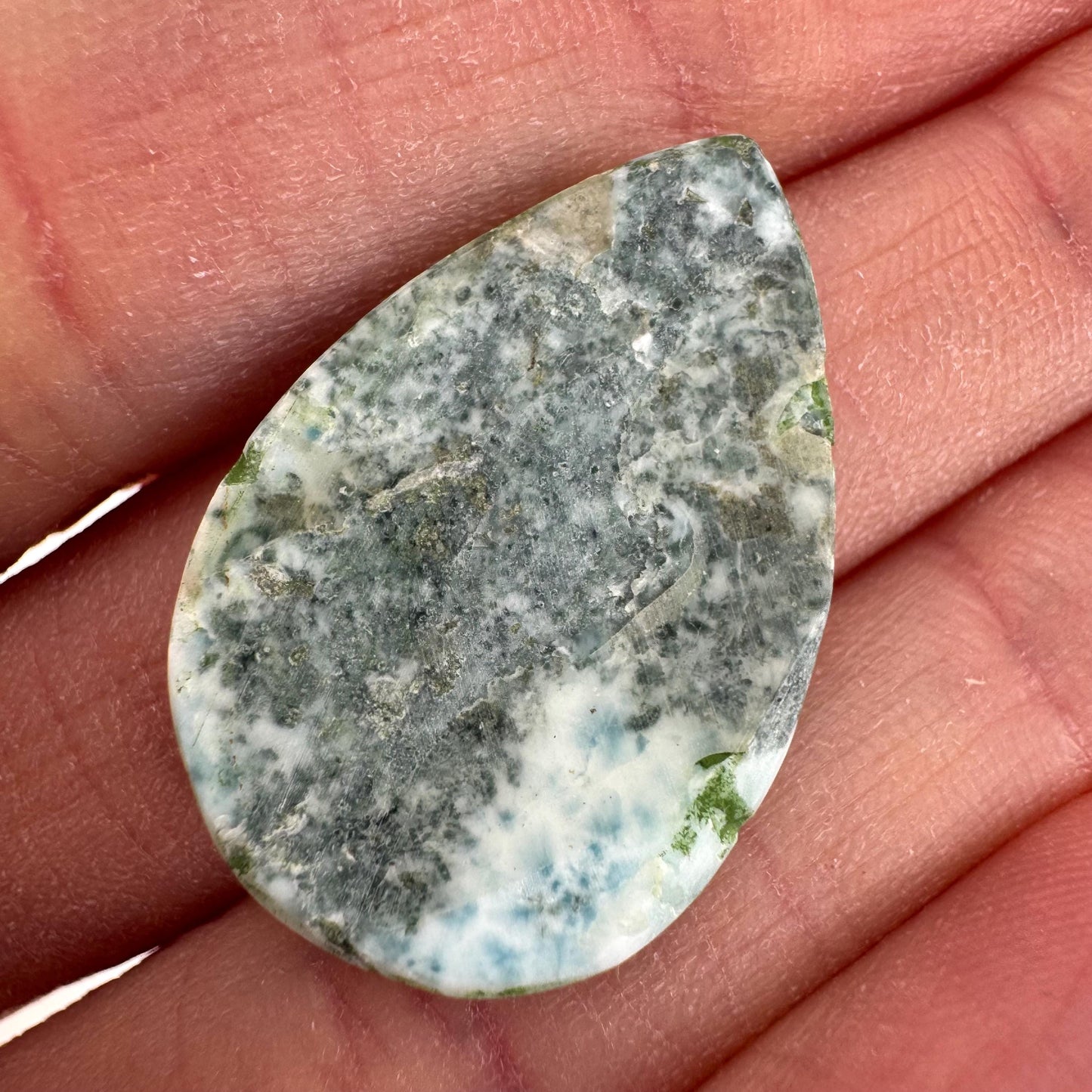 Larimar Cabochon | Natural Blue Gemstone