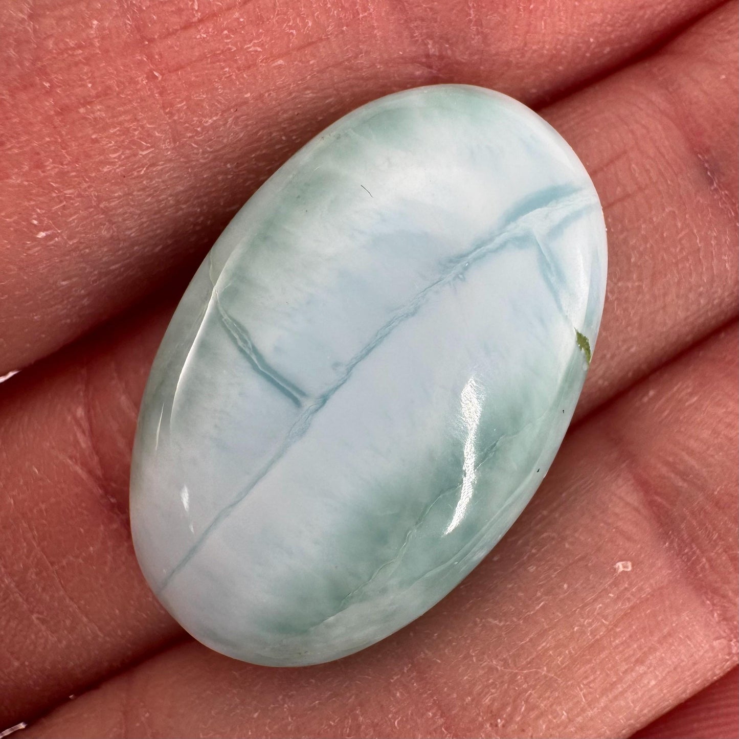 Larimar Cabochon | Natural Blue Gemstone