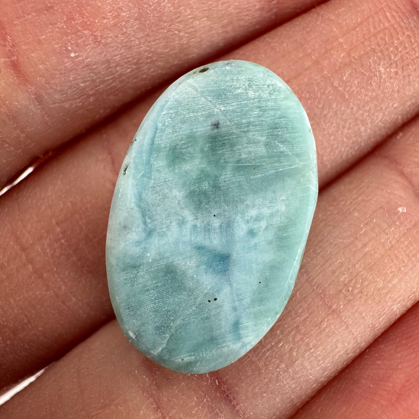 Larimar Cabochon | Natural Blue Gemstone