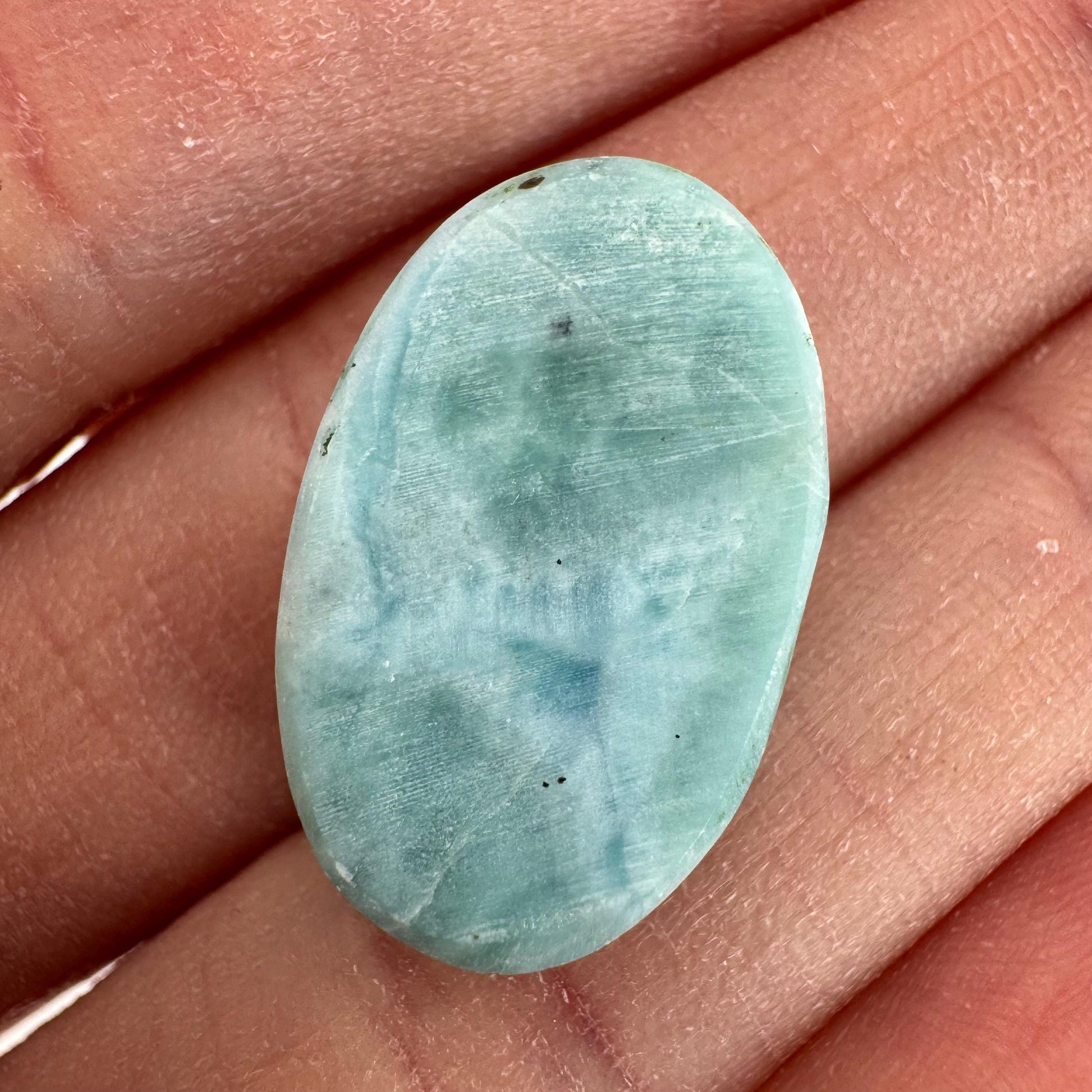 Larimar Cabochon | Natural Blue Gemstone