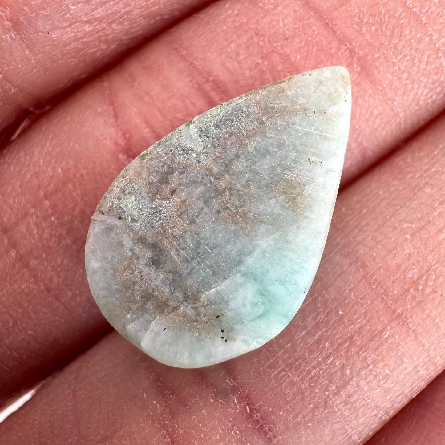 Larimar Cabochon | Natural Blue Gemstone