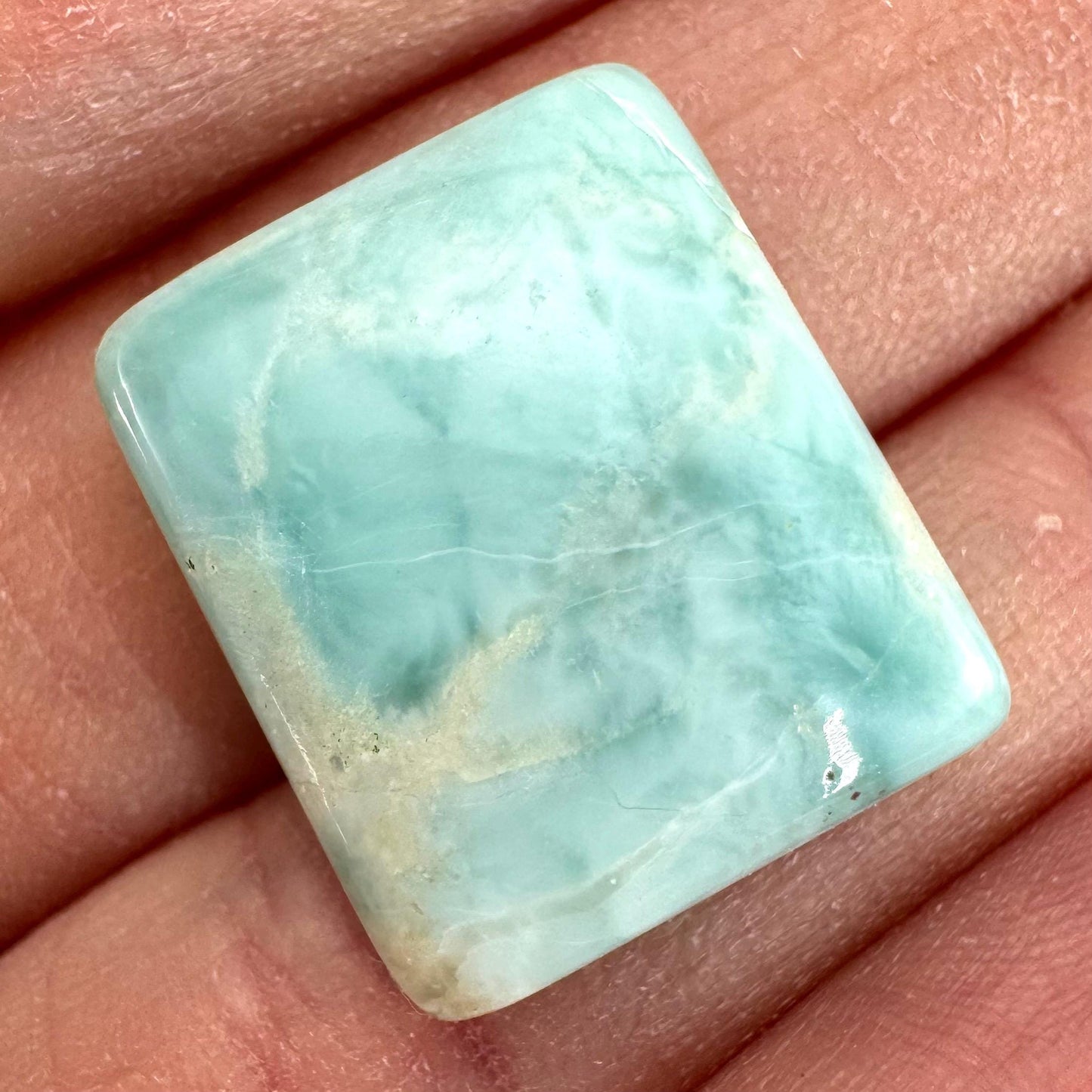 Larimar Cabochon | Natural Blue Gemstone