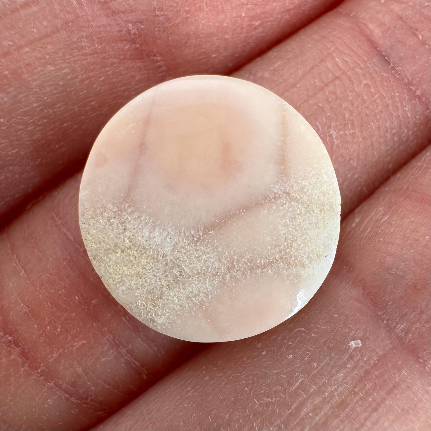 Pink Natrolite Cabochon | Natural Gemstone