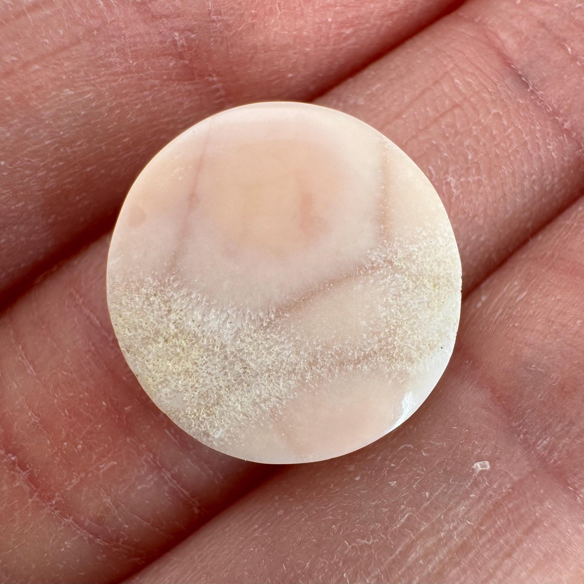 Pink Natrolite Cabochon | Natural Gemstone