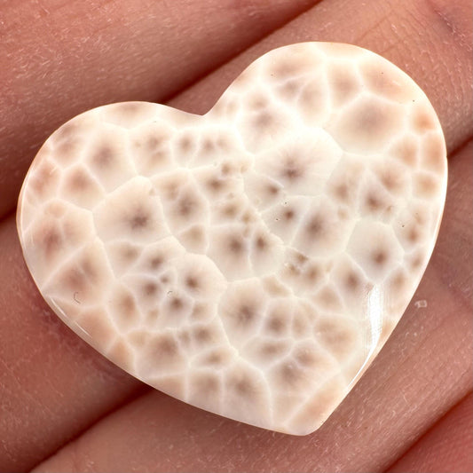 Pink Natrolite Cabochon | Natural Gemstone