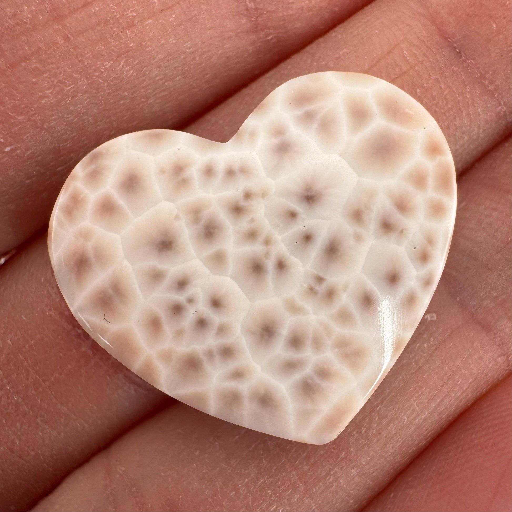 Pink Natrolite Cabochon | Natural Gemstone