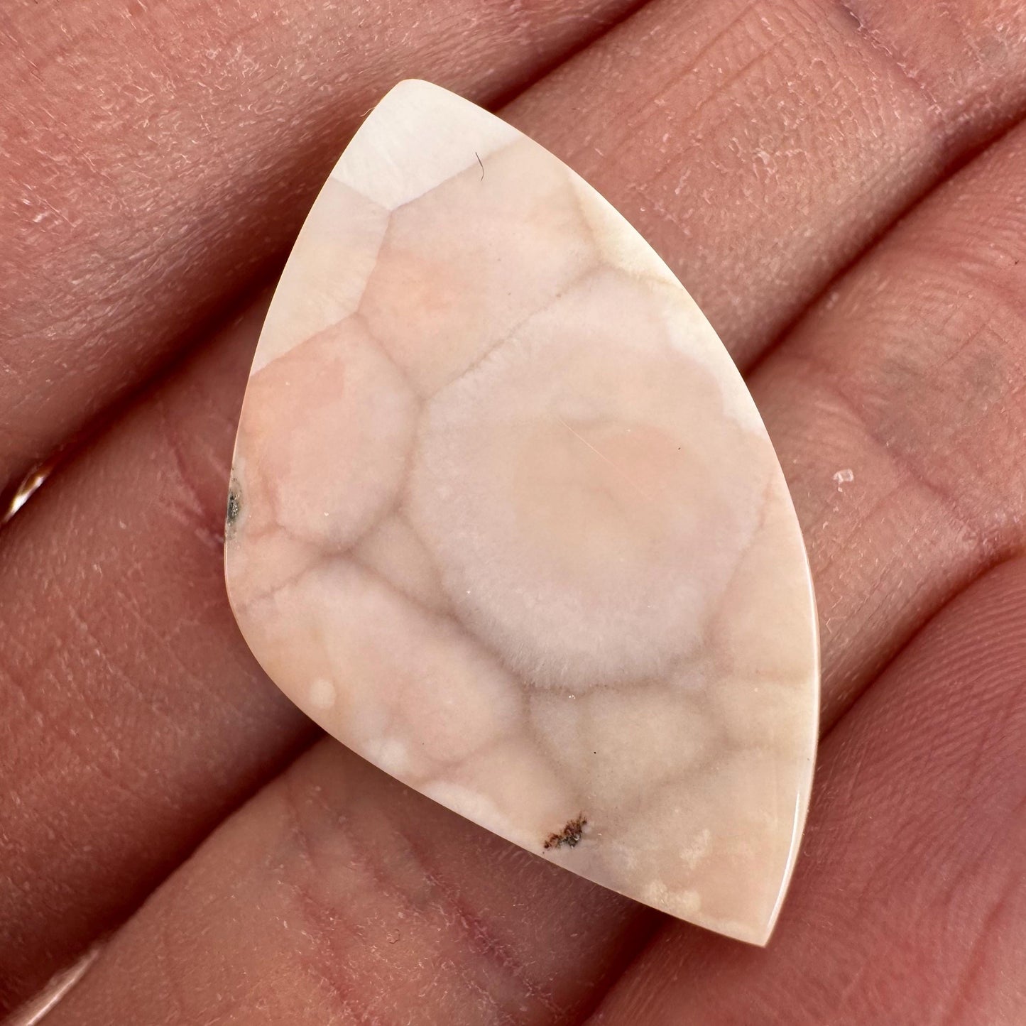 Pink Natrolite Cabochon | Natural Gemstone
