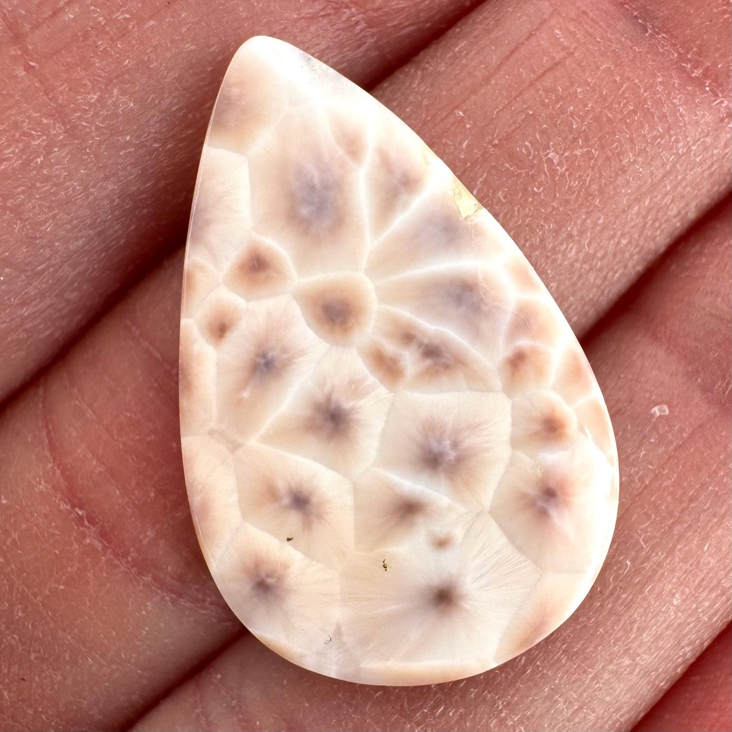 Pink Natrolite Cabochon | Natural Gemstone