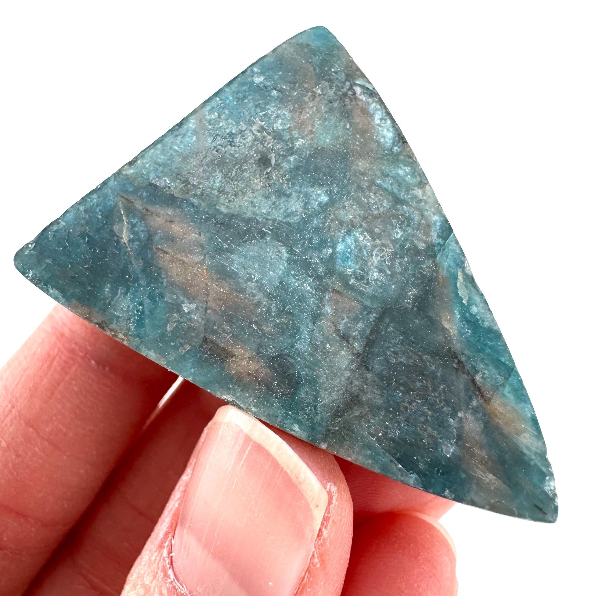Blue Apatite Cabochon | Crystal Gemstone