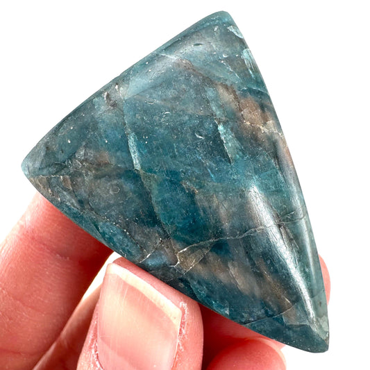 Blue Apatite Cabochon | Crystal Gemstone