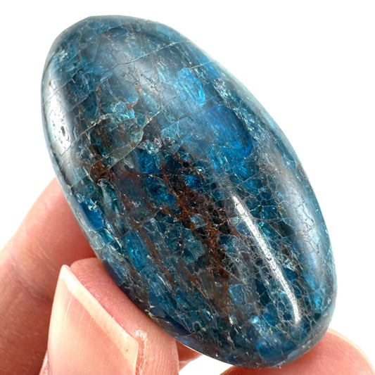 Blue Apatite Cabochon | Crystal Gemstone