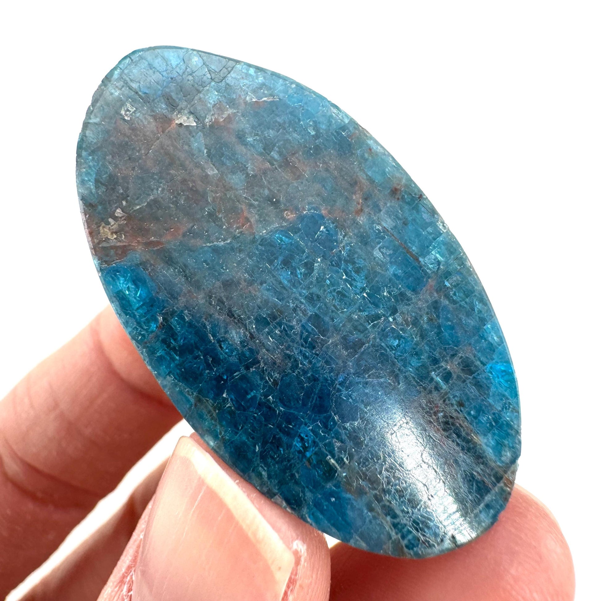 Blue Apatite Cabochon | Crystal Gemstone