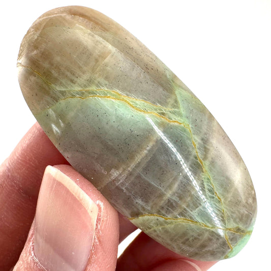 Garnierite Cabochon | Madagascar Moonstone Gemstone