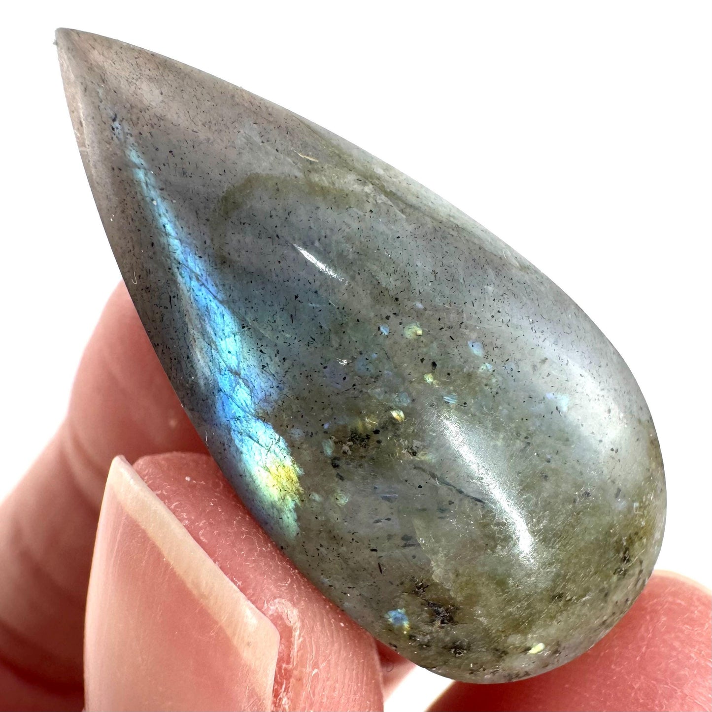Labradorite Cabochon | Flashy Natural Gemstone