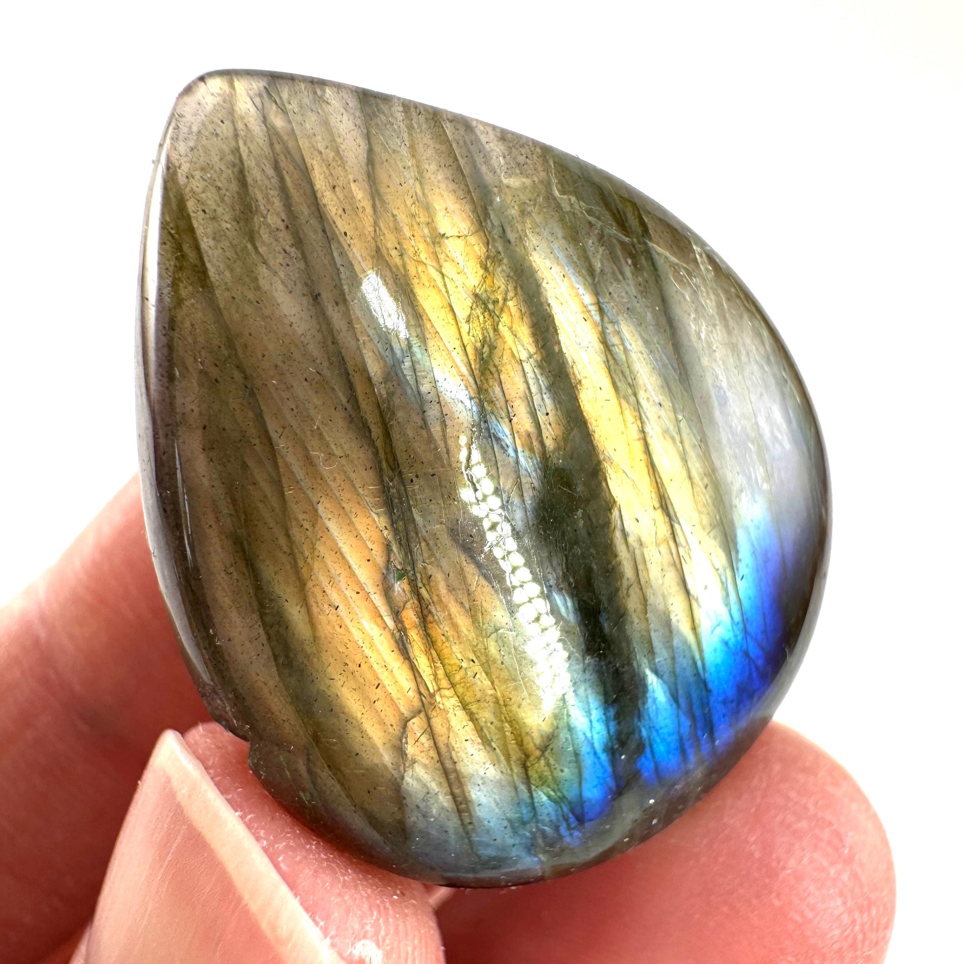 Labradorite Cabochon | Flashy Natural Gemstone