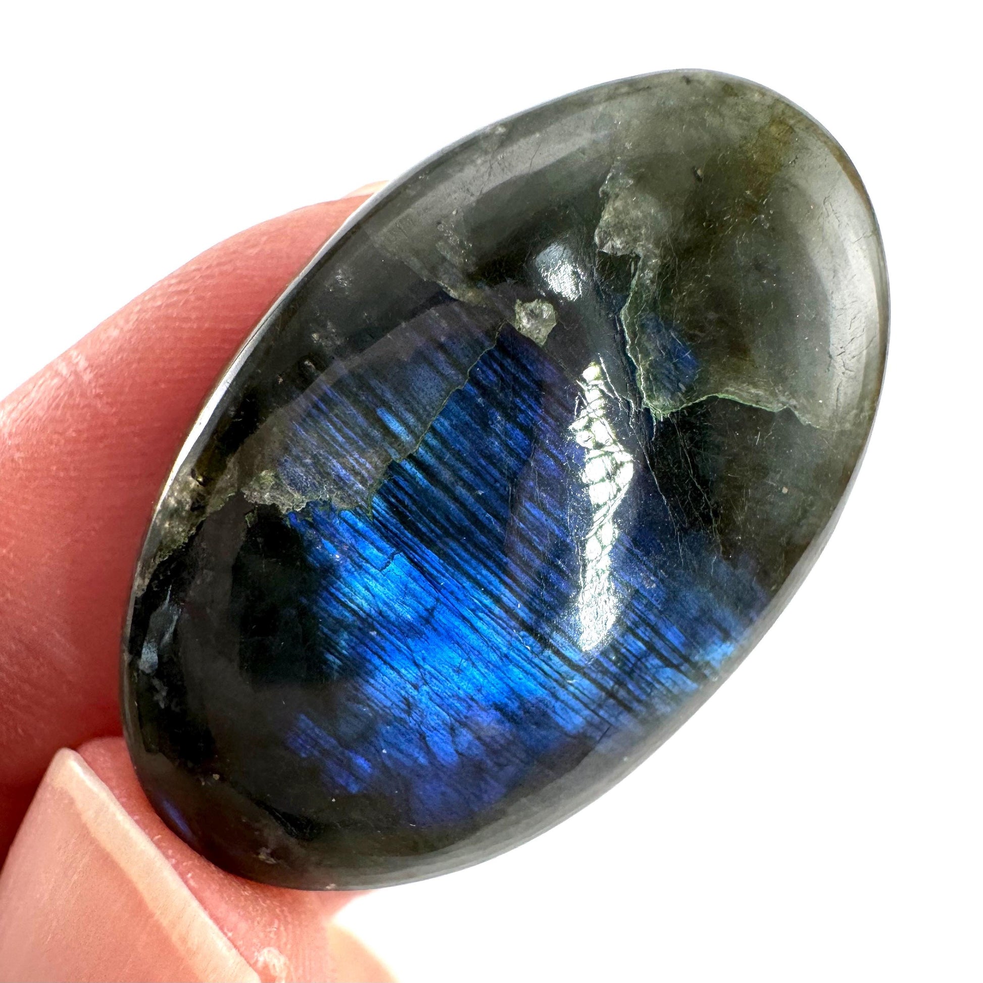 Labradorite Cabochon | Flashy Natural Gemstone
