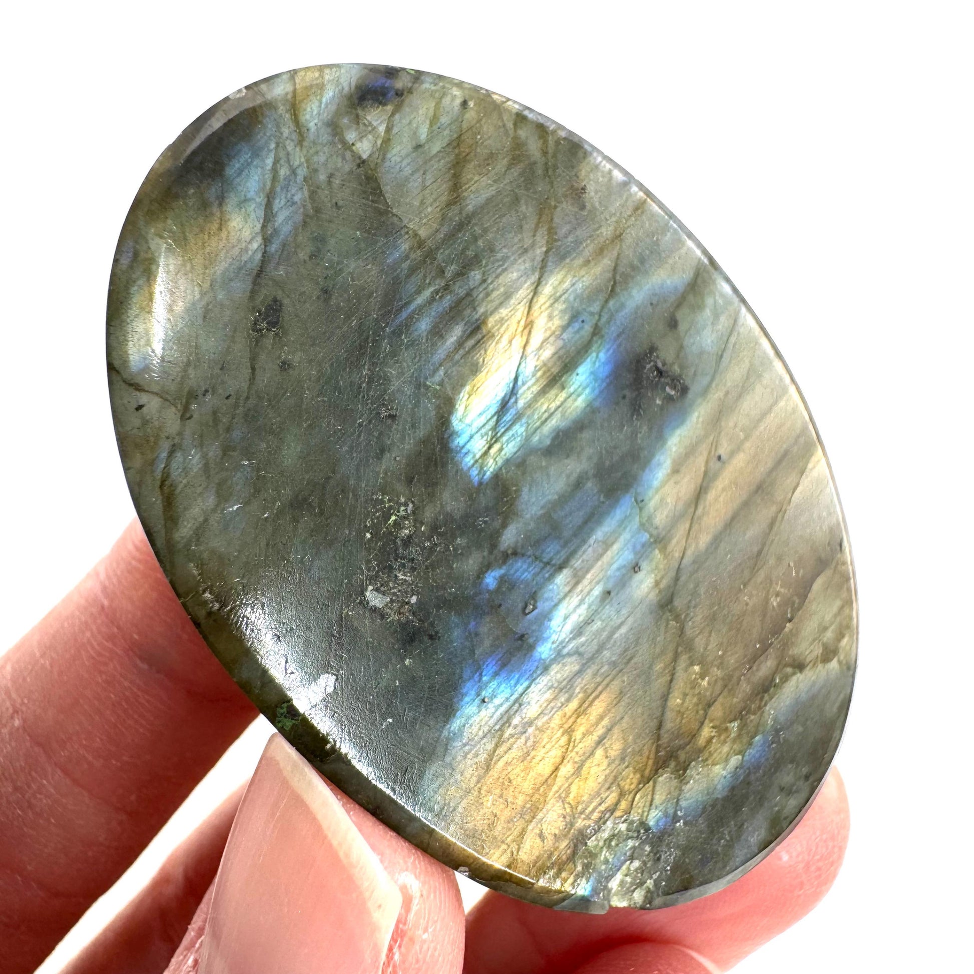 Labradorite Cabochon | Flashy Natural Gemstone
