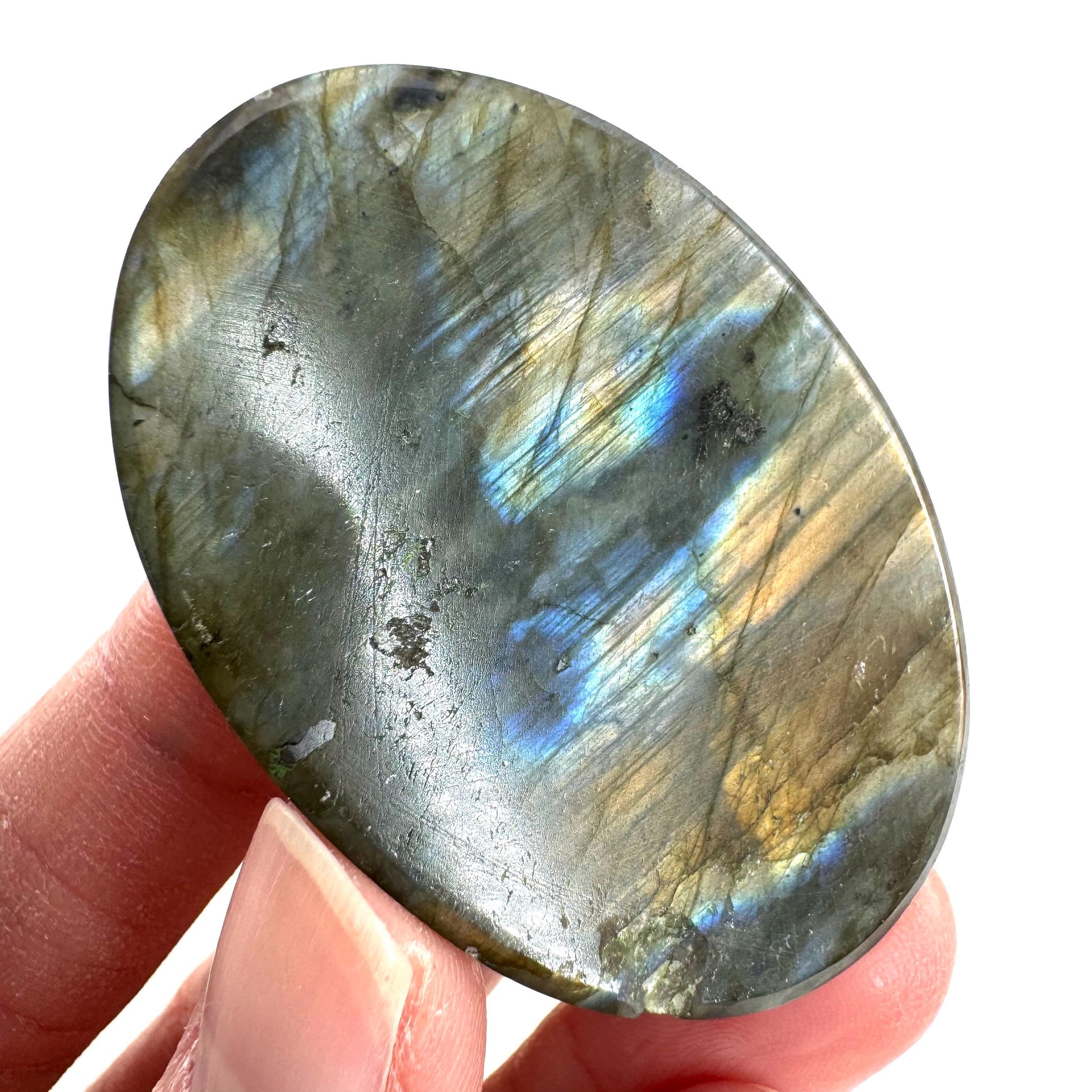 Labradorite Cabochon | Flashy Natural Gemstone