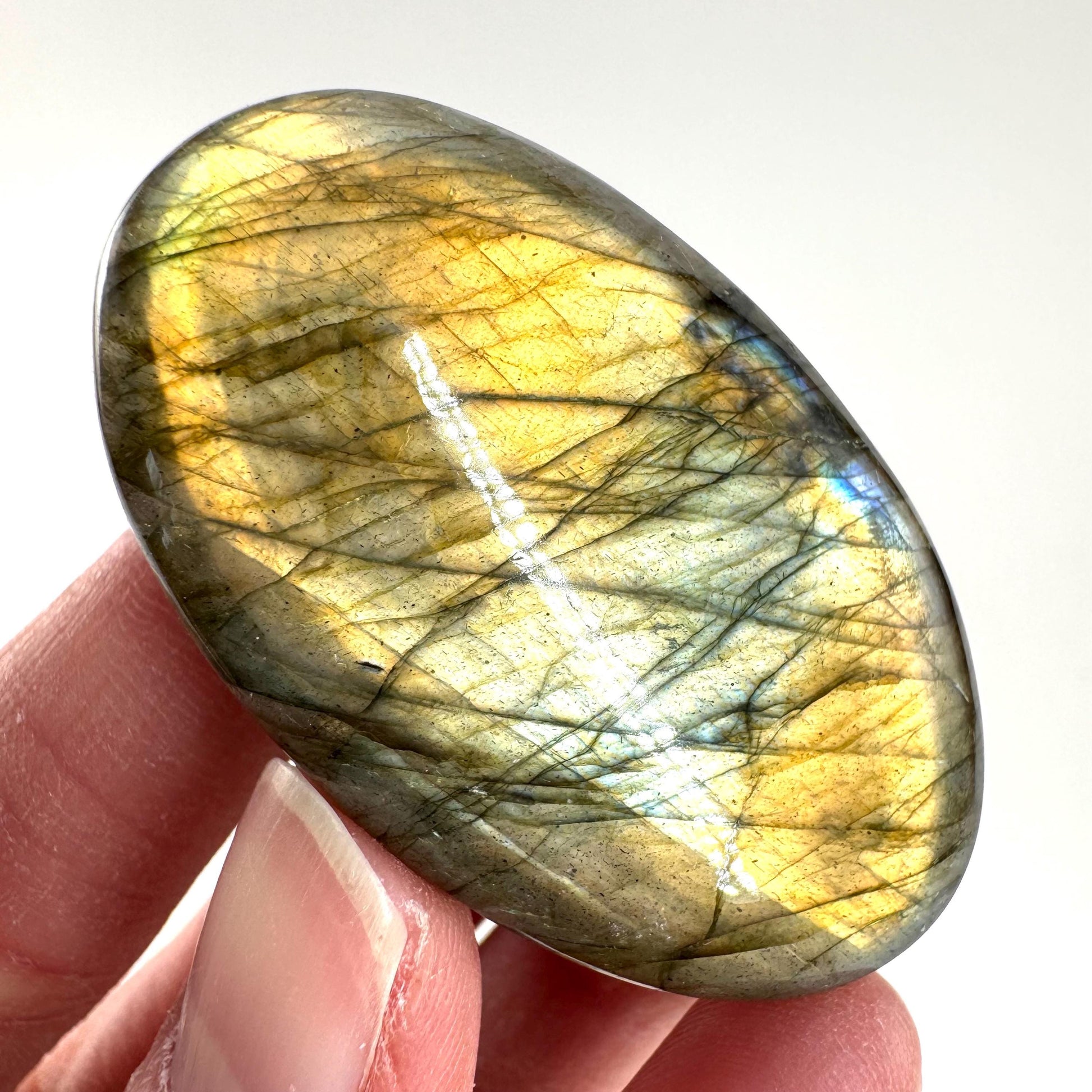 Labradorite Cabochon | Flashy Natural Gemstone