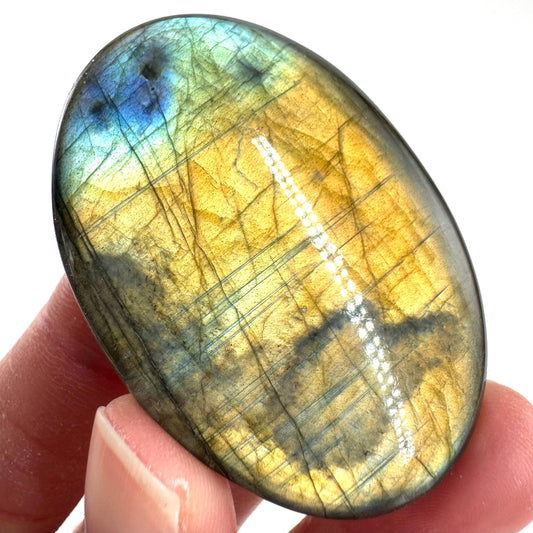 Labradorite Cabochon | Flashy Natural Gemstone