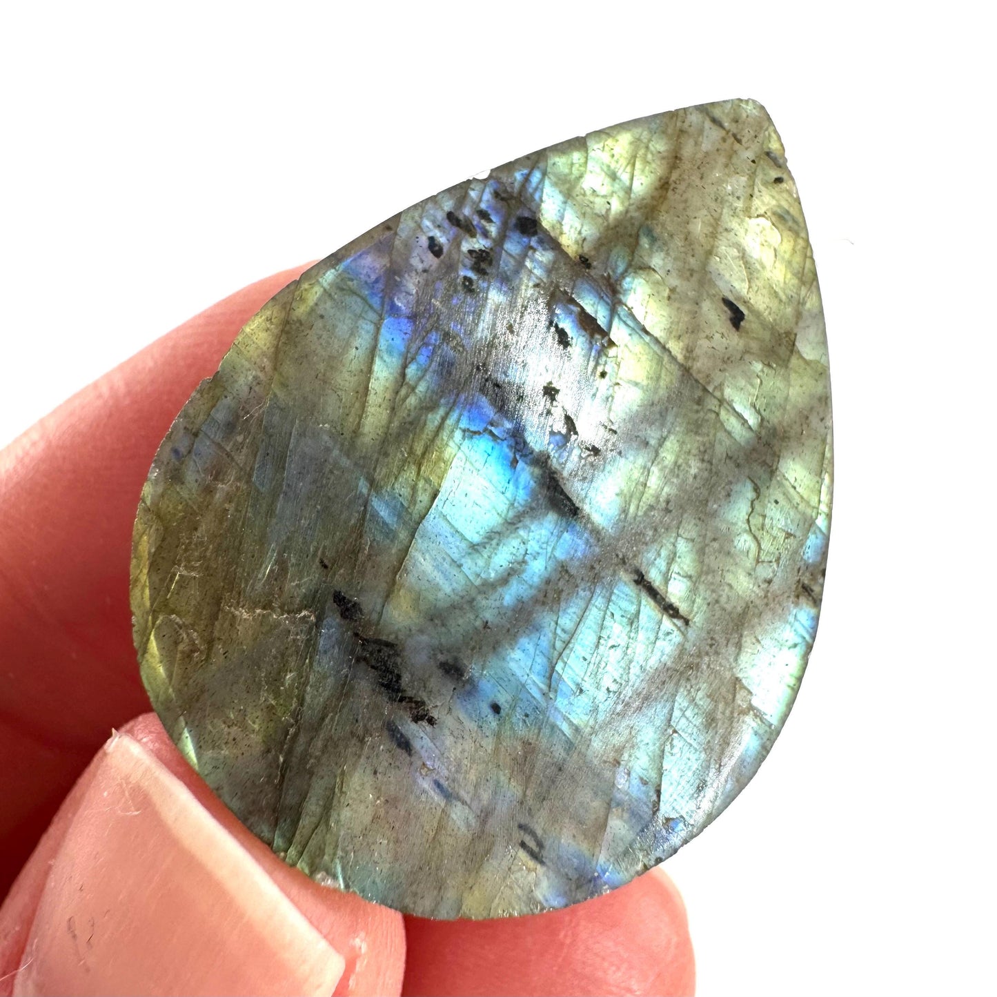 Labradorite Cabochon | Flashy Natural Gemstone