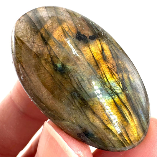 Labradorite Cabochon | Flashy Natural Gemstone