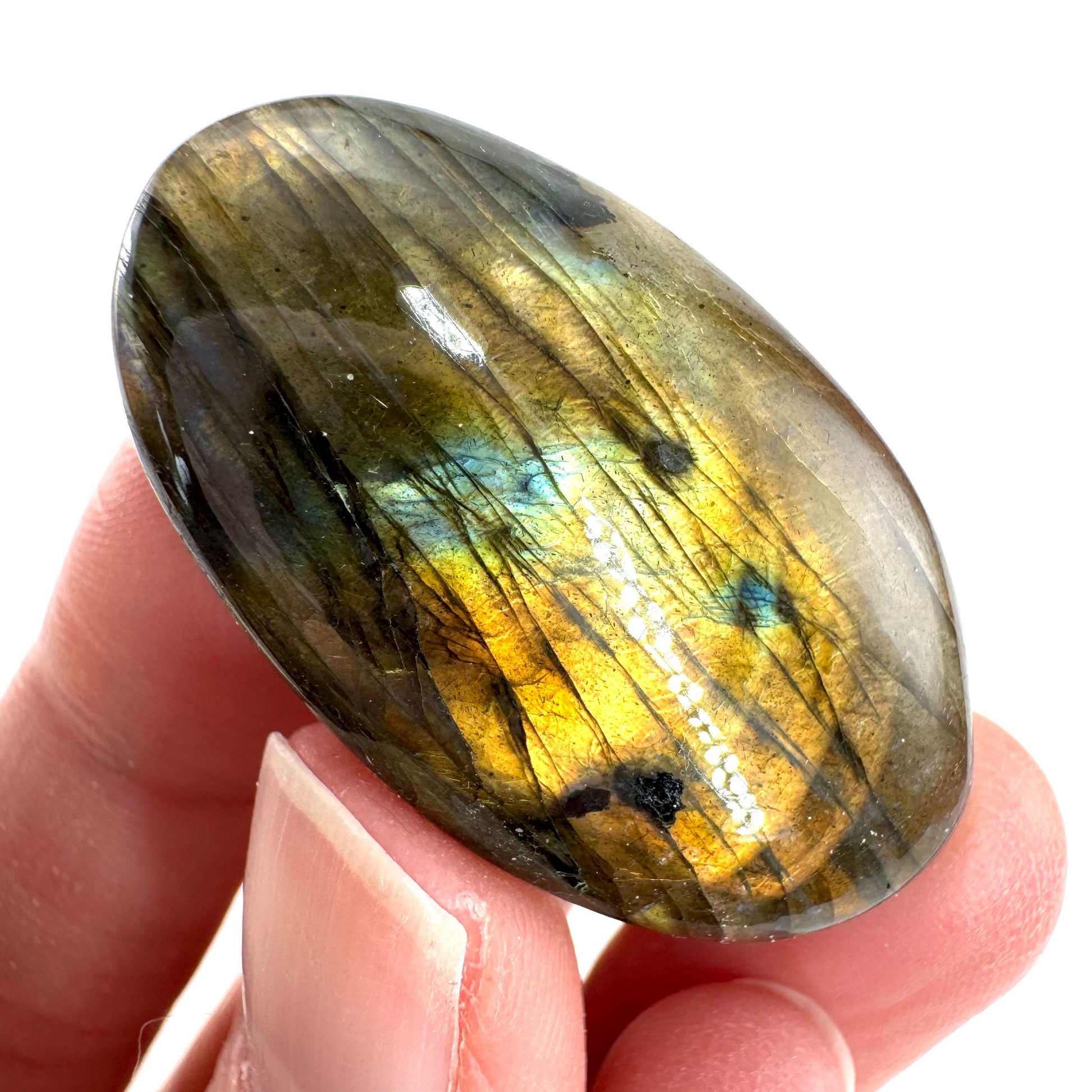Labradorite Cabochon | Flashy Natural Gemstone