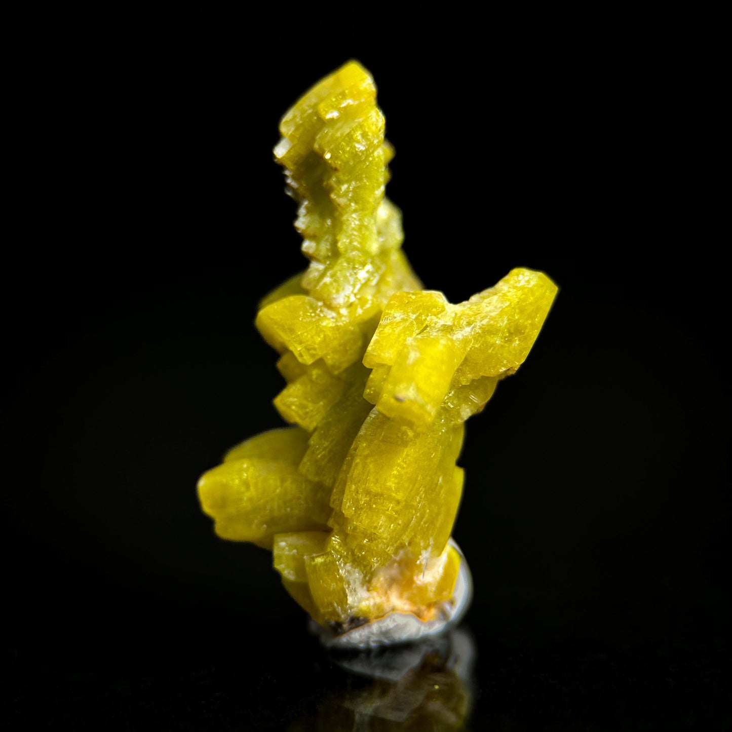 Pyromorphite (Bunker Hill Mine, Idaho) | green pyromorphite crystal, rare mineral specimen