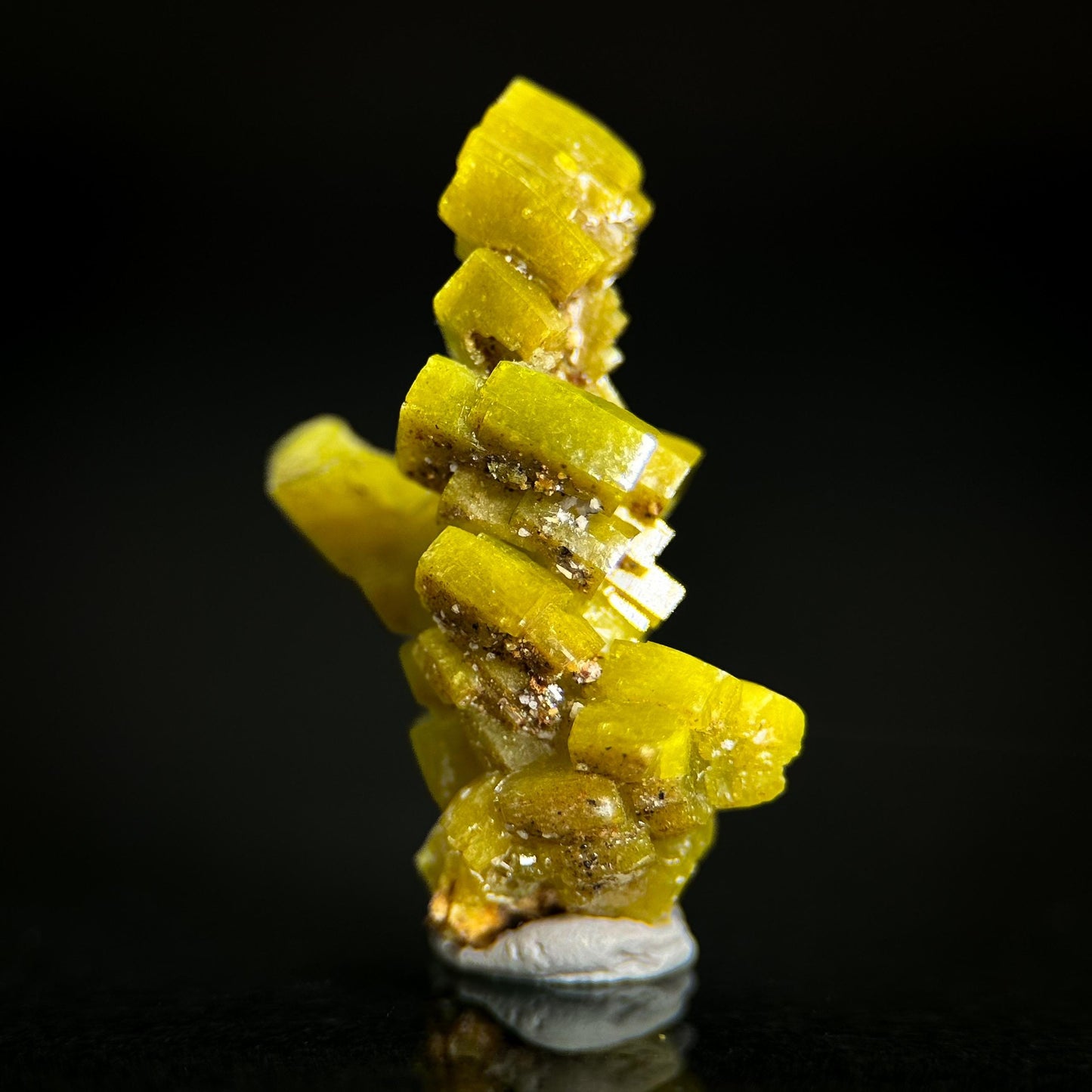 Pyromorphite (Bunker Hill Mine, Idaho) | green pyromorphite crystal, rare mineral specimen