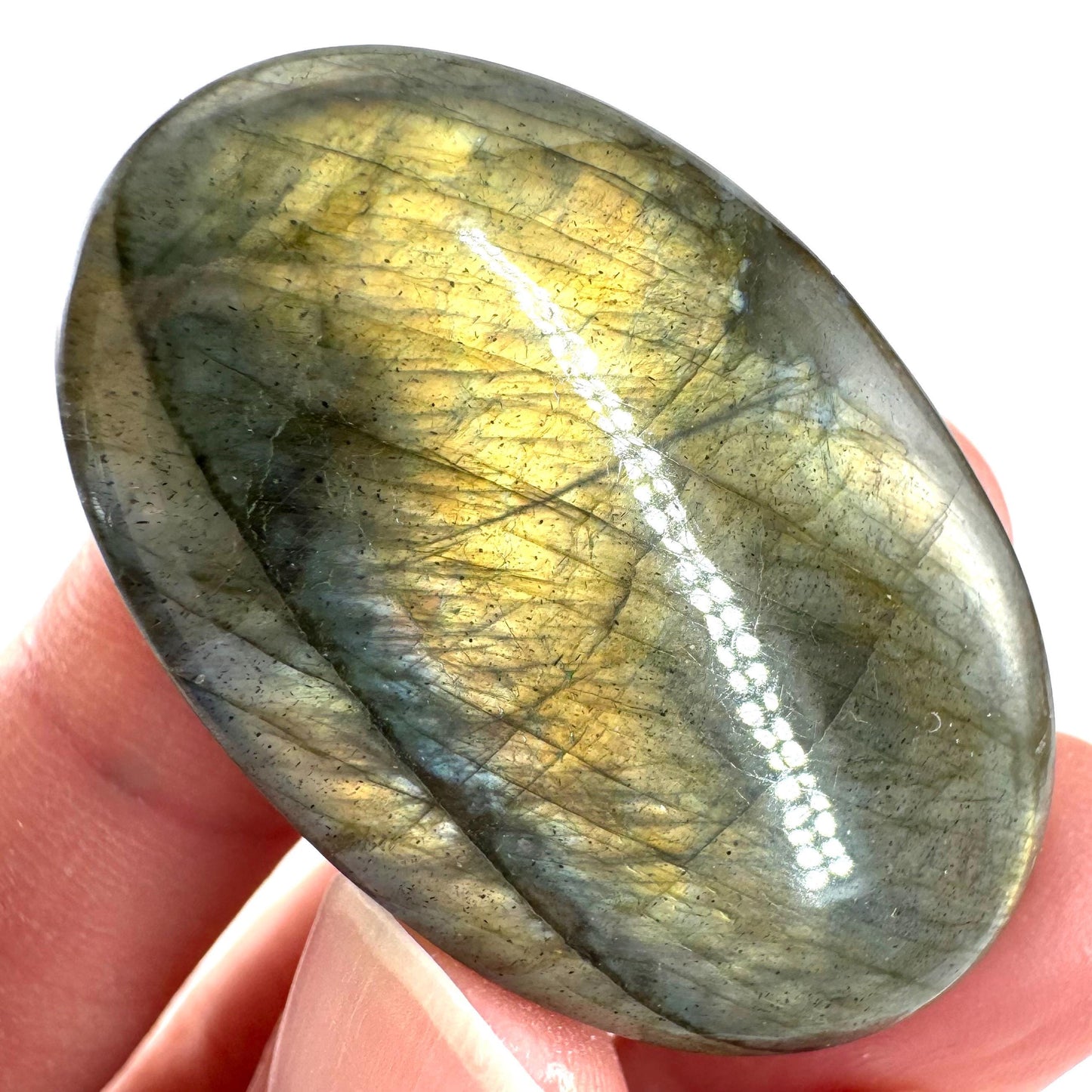 Labradorite Cabochon | Flashy Natural Gemstone
