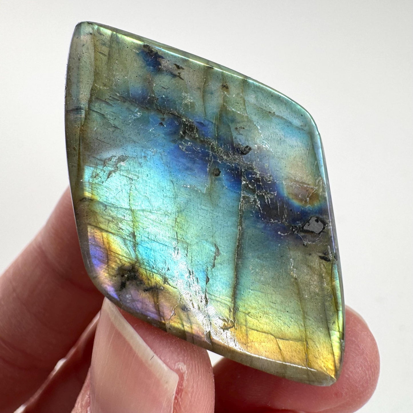 Labradorite Cabochon | Flashy Natural Gemstone