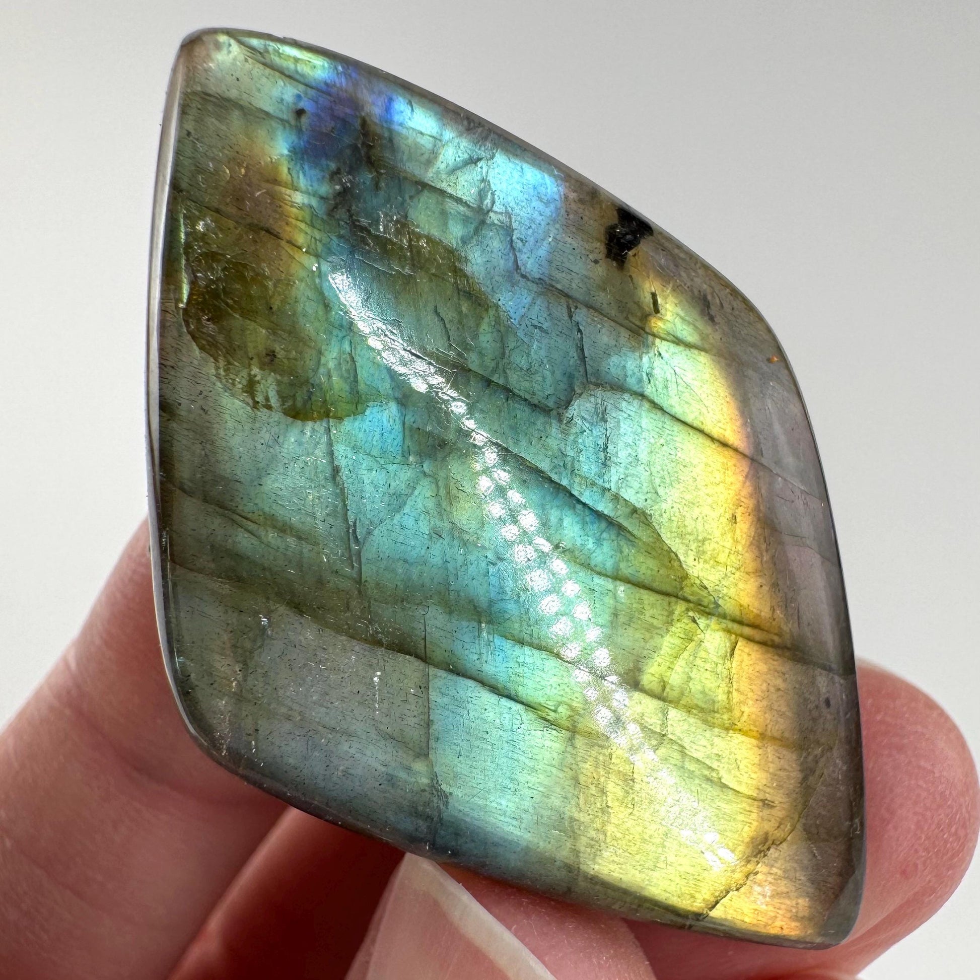 Labradorite Cabochon | Flashy Natural Gemstone