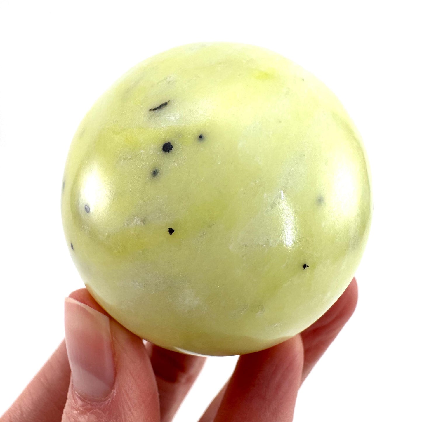 Serpentine Sphere | Polished Crystal Ball