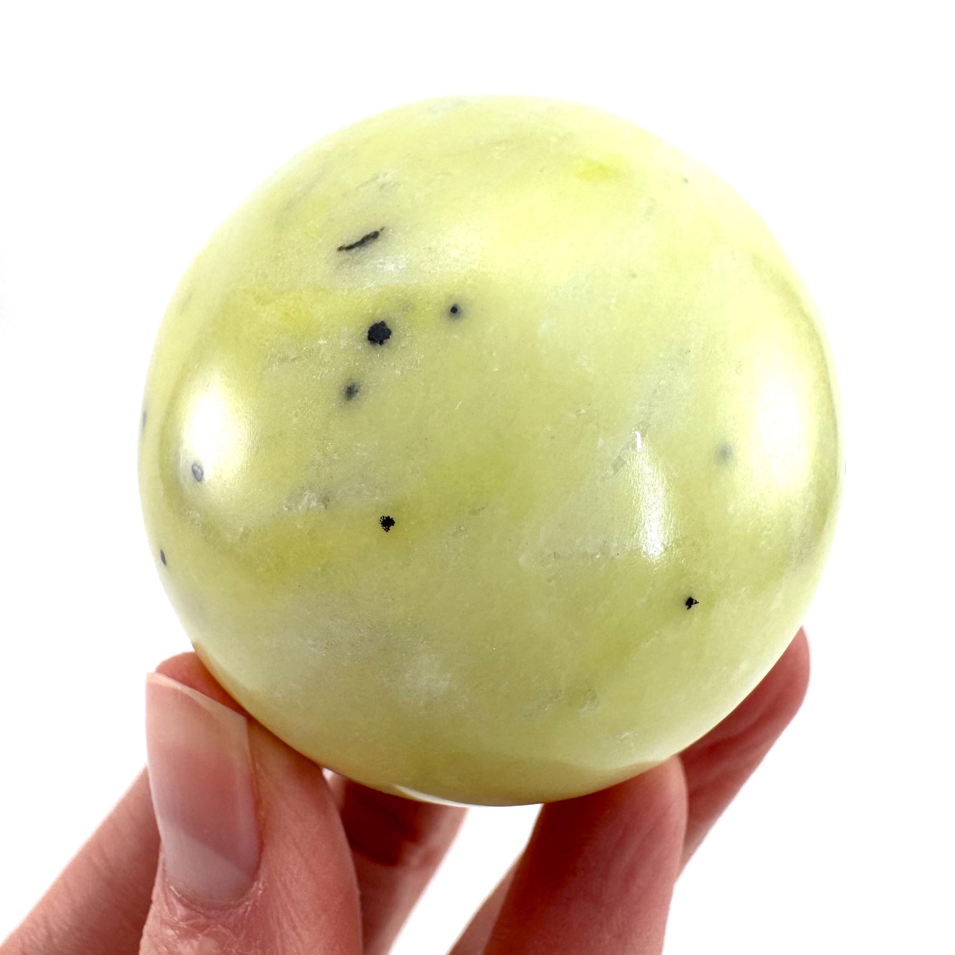 Serpentine Sphere | Polished Crystal Ball