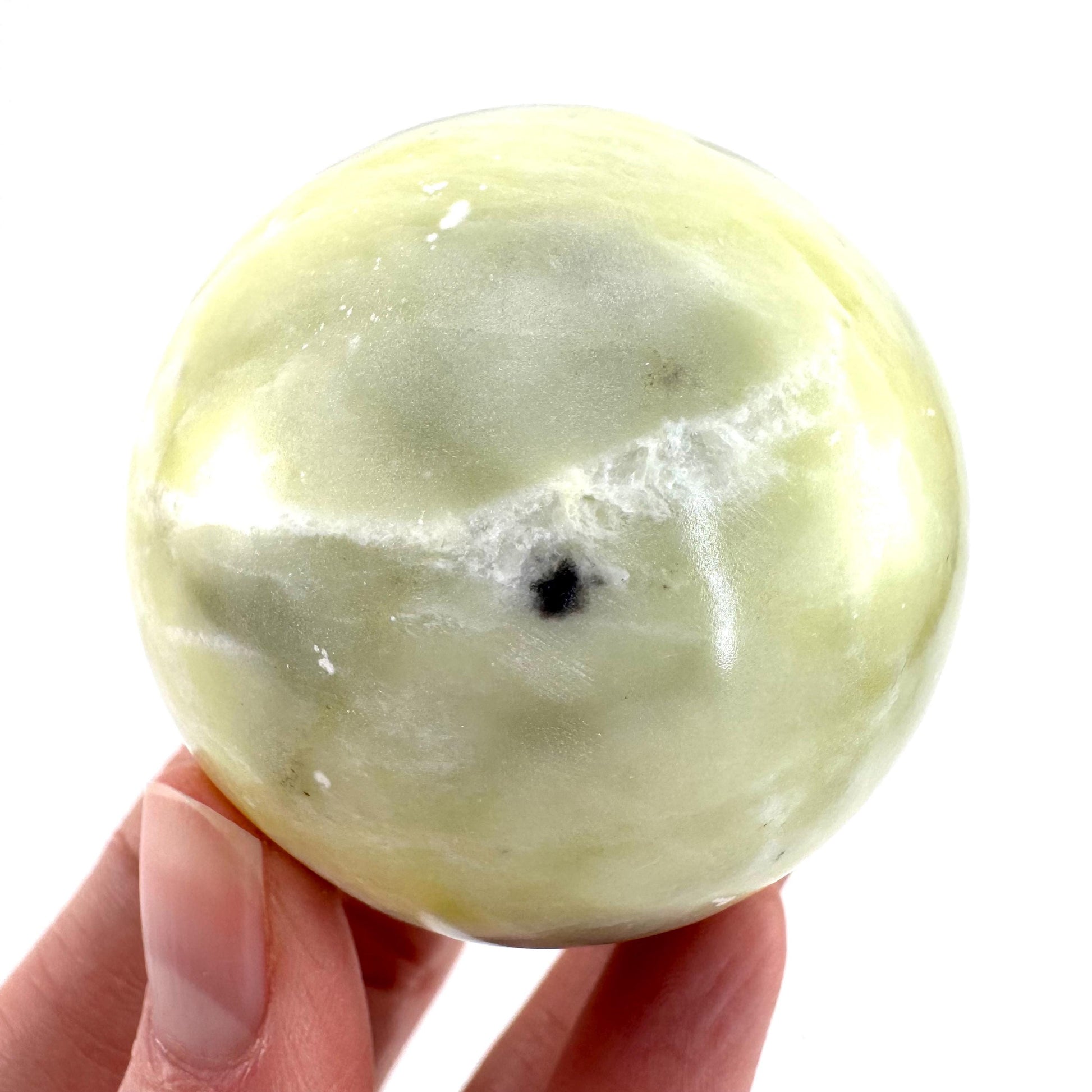 Serpentine Sphere | Polished Crystal Ball