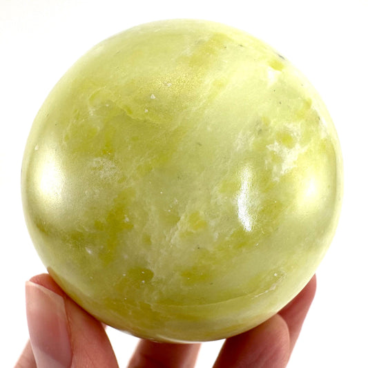 Serpentine Sphere | Polished Crystal Ball