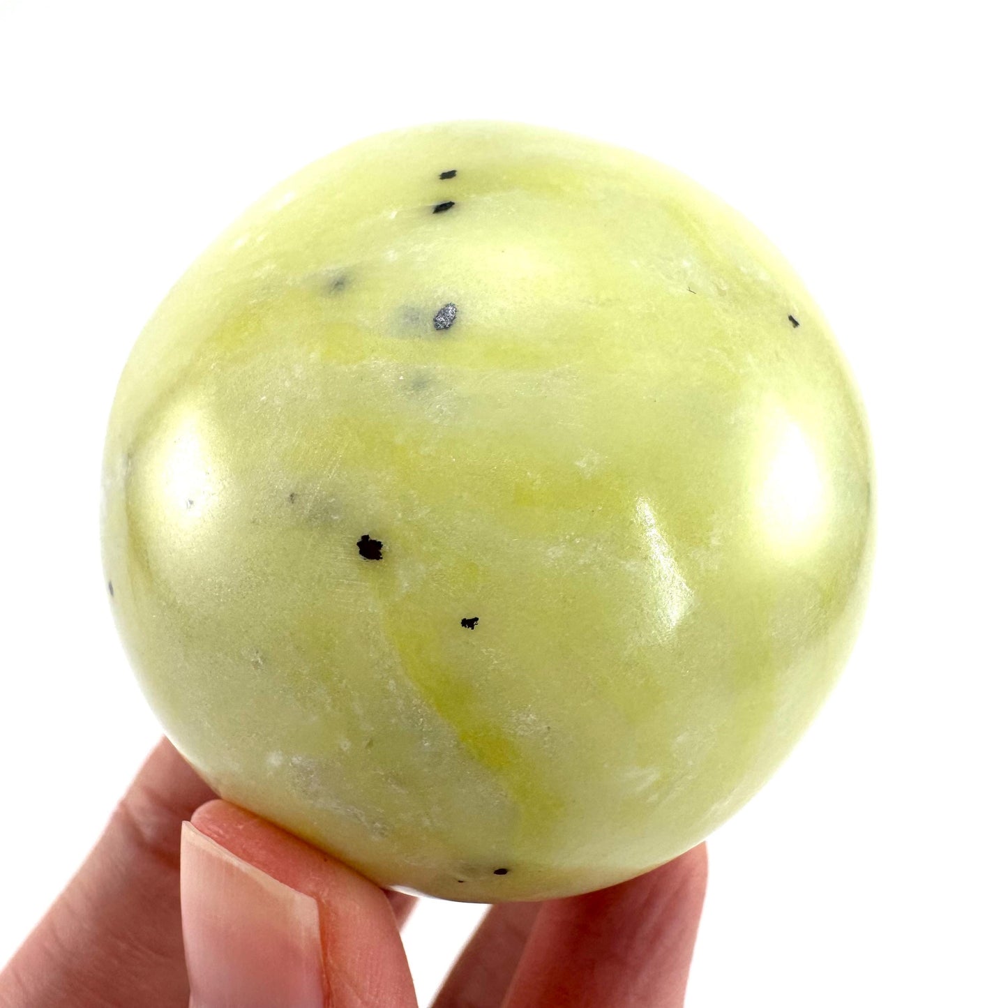 Serpentine Sphere | Polished Crystal Ball