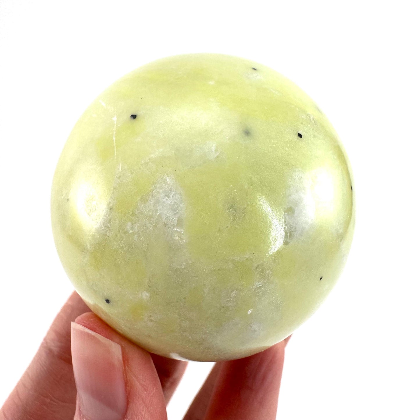 Serpentine Sphere | Polished Crystal Ball