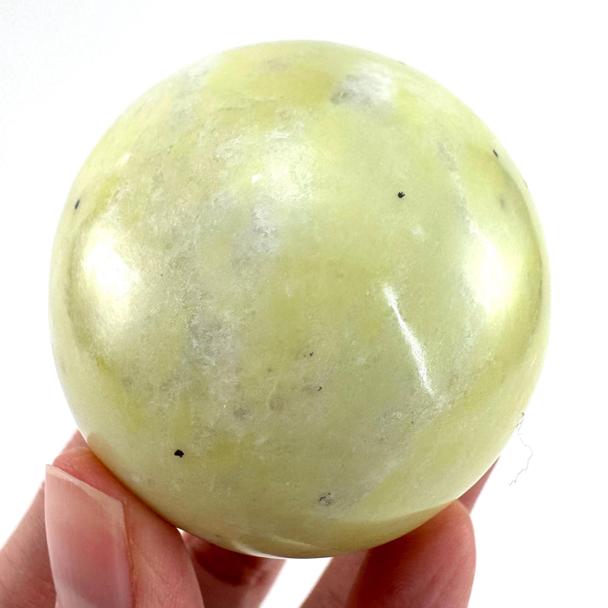 Serpentine Sphere | Polished Crystal Ball