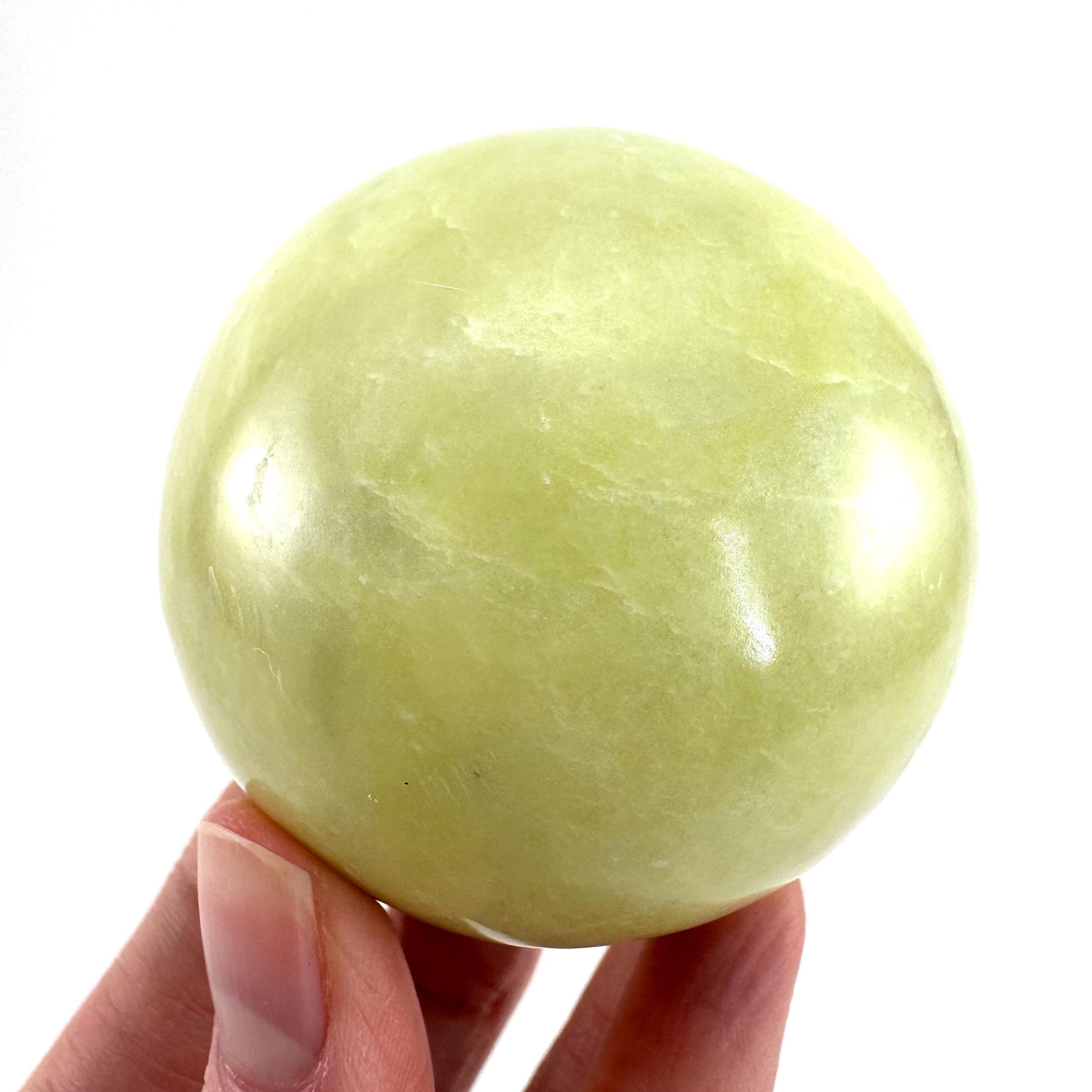 Serpentine Sphere | Polished Crystal Ball