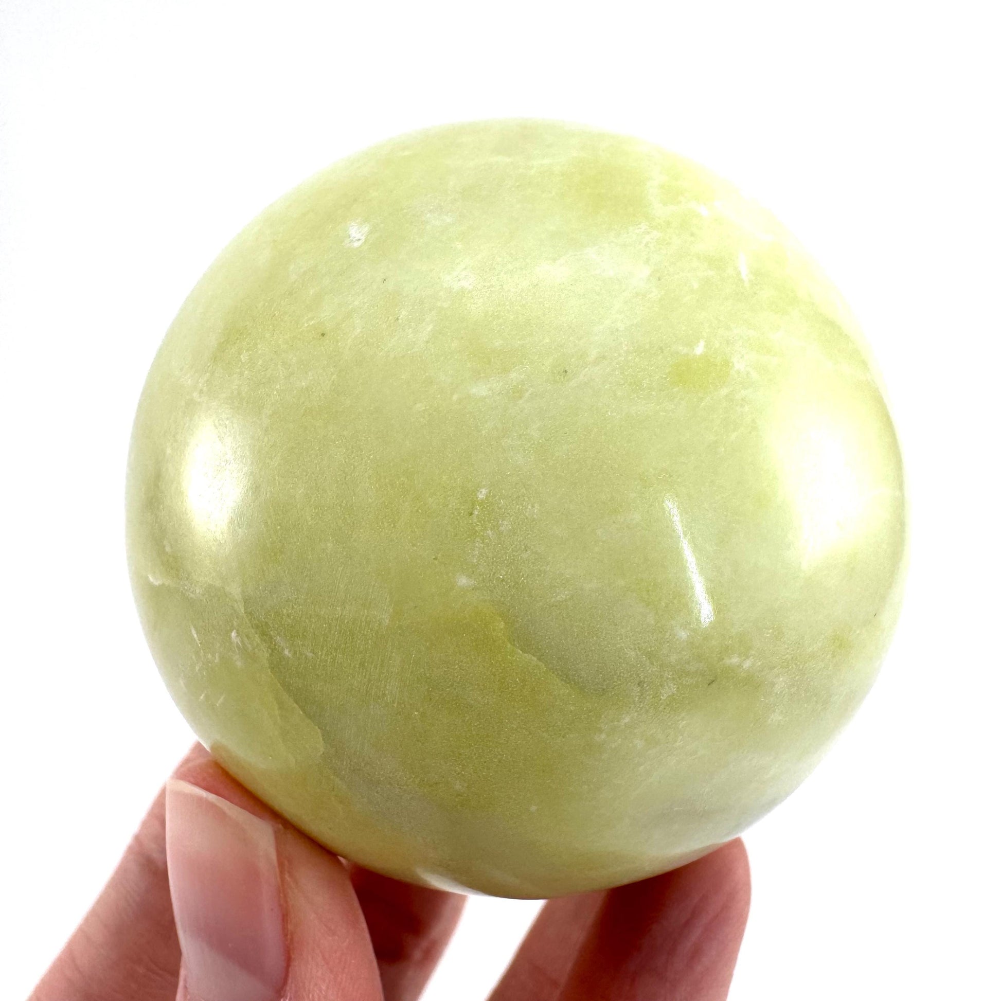 Serpentine Sphere | Polished Crystal Ball