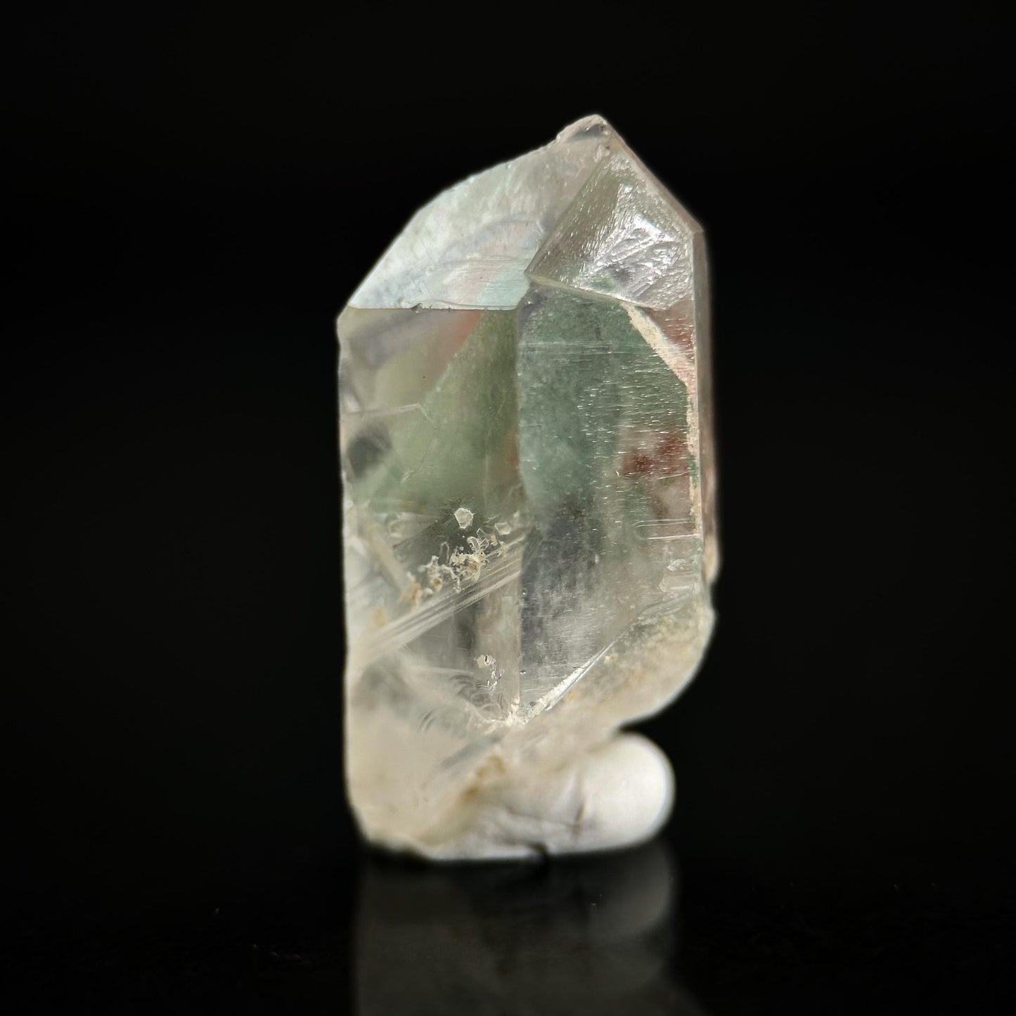 Phantom Chlorite Quartz | Green & Red Crystal, Mineral Specimen from Madagascar