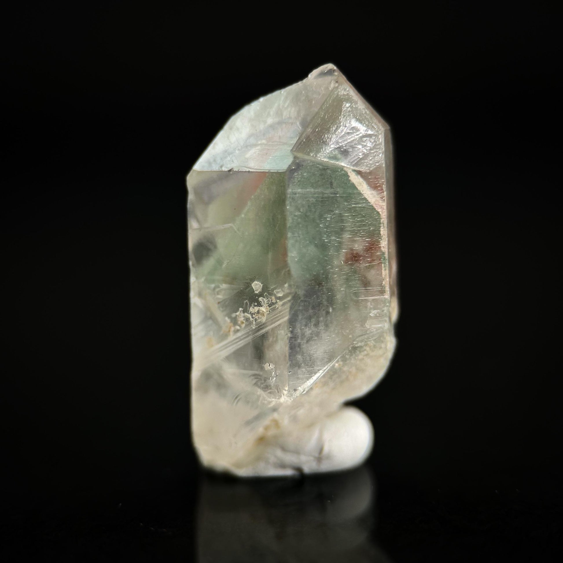 Phantom Chlorite Quartz | Green & Red Crystal, Mineral Specimen from Madagascar