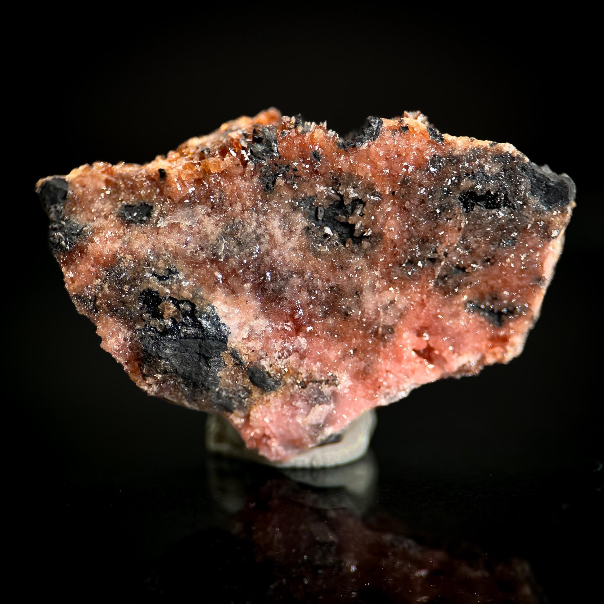 Rhodochrosite | red crystal, rare mineral specimen from South Africa