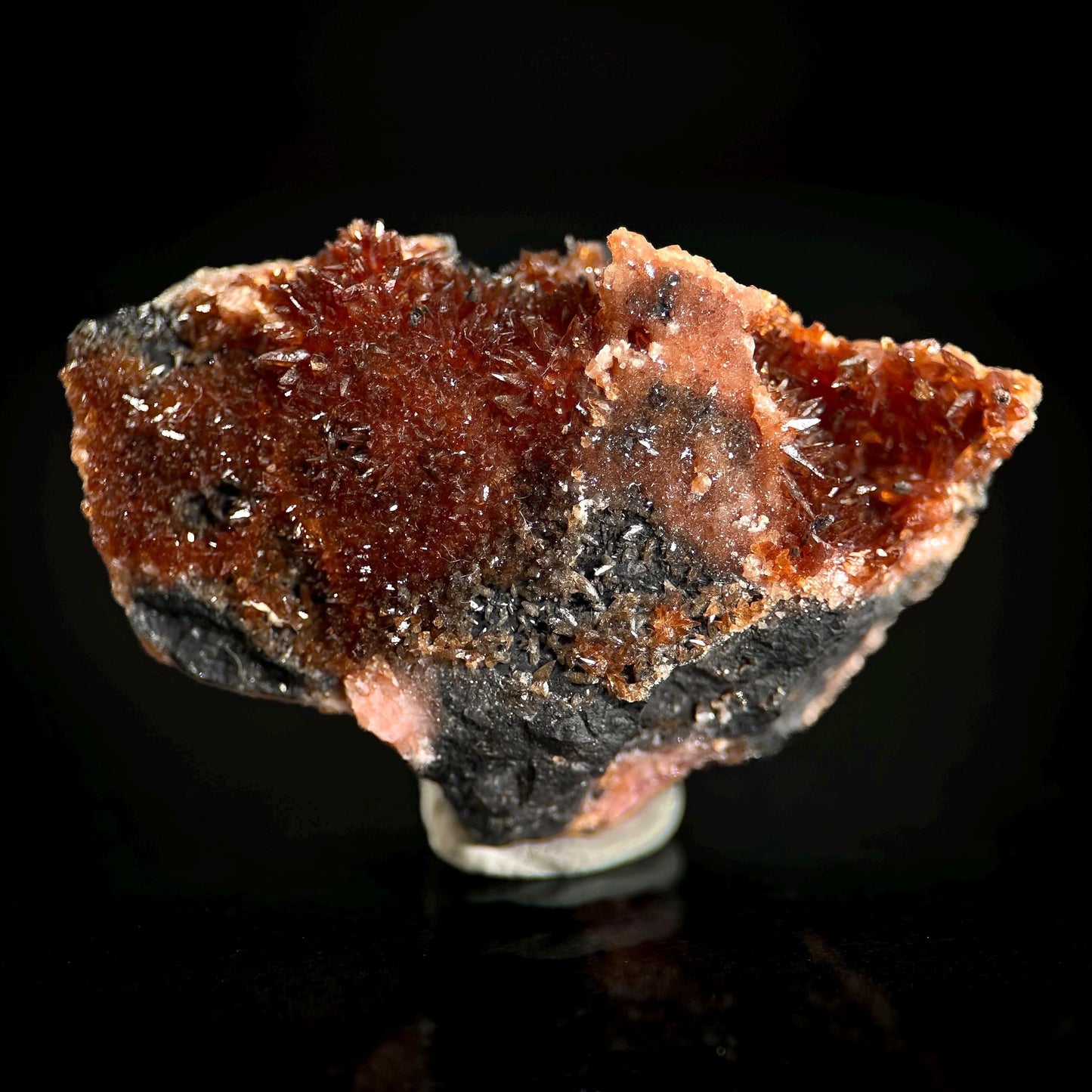 Rhodochrosite | red crystal, rare mineral specimen from South Africa