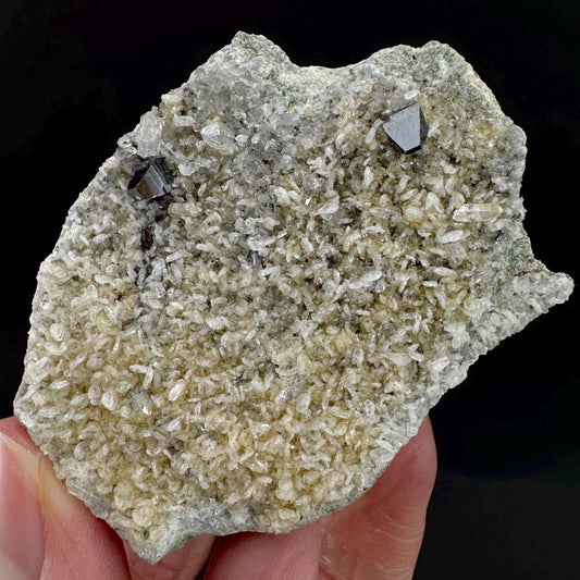 Anatase on Matrix | Metallic Crystal, Rare Mineral Specimen