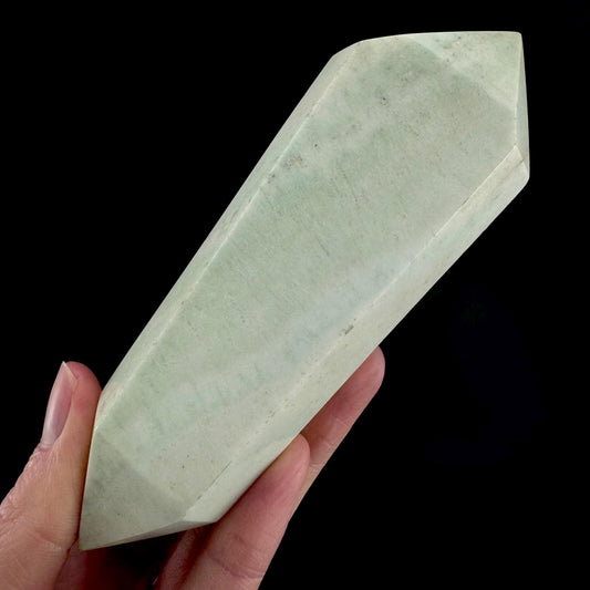 Smithsonite Crystal Point | Polished Blue Tower