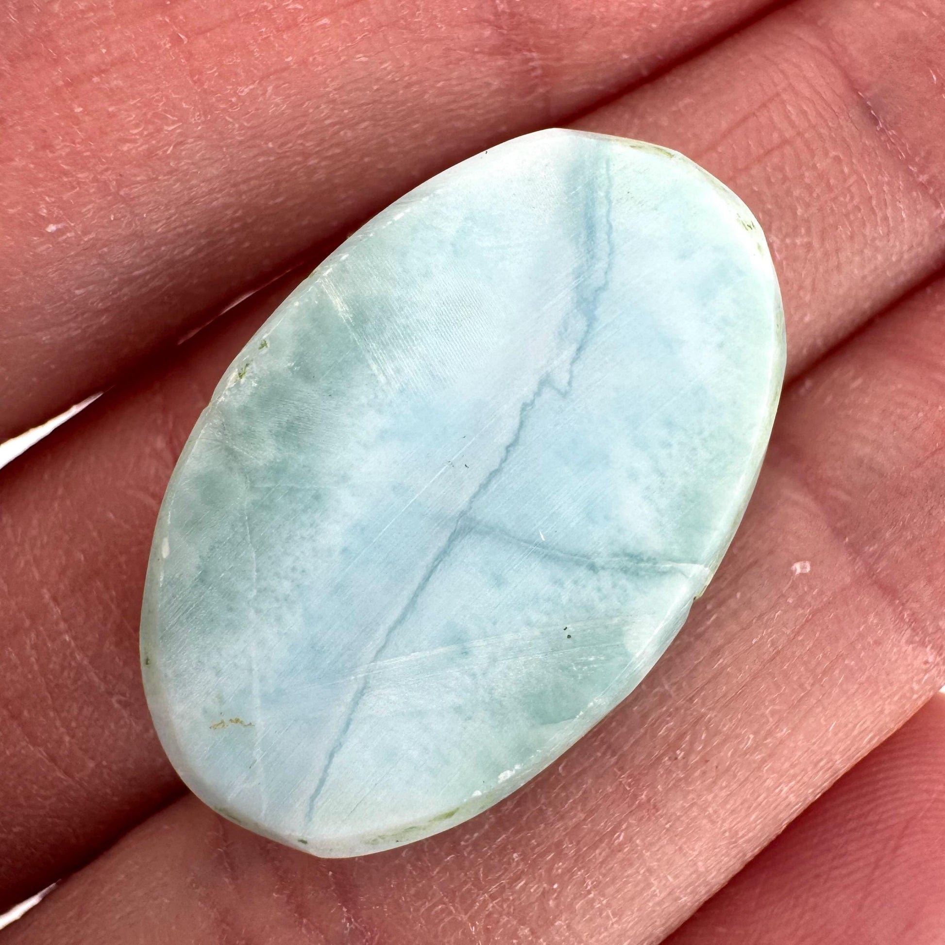 Larimar Cabochon | Natural Blue Gemstone